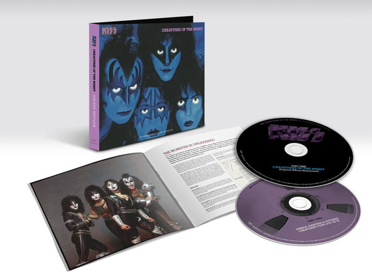 the album cover for KISS - Creatures Of The Night: 40th Anniversary [2CD Deluxe Edition]