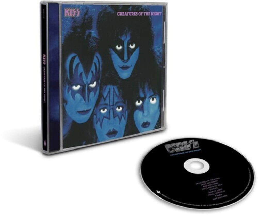 the album cover for KISS - Creatures Of The Night: 40th Anniversary