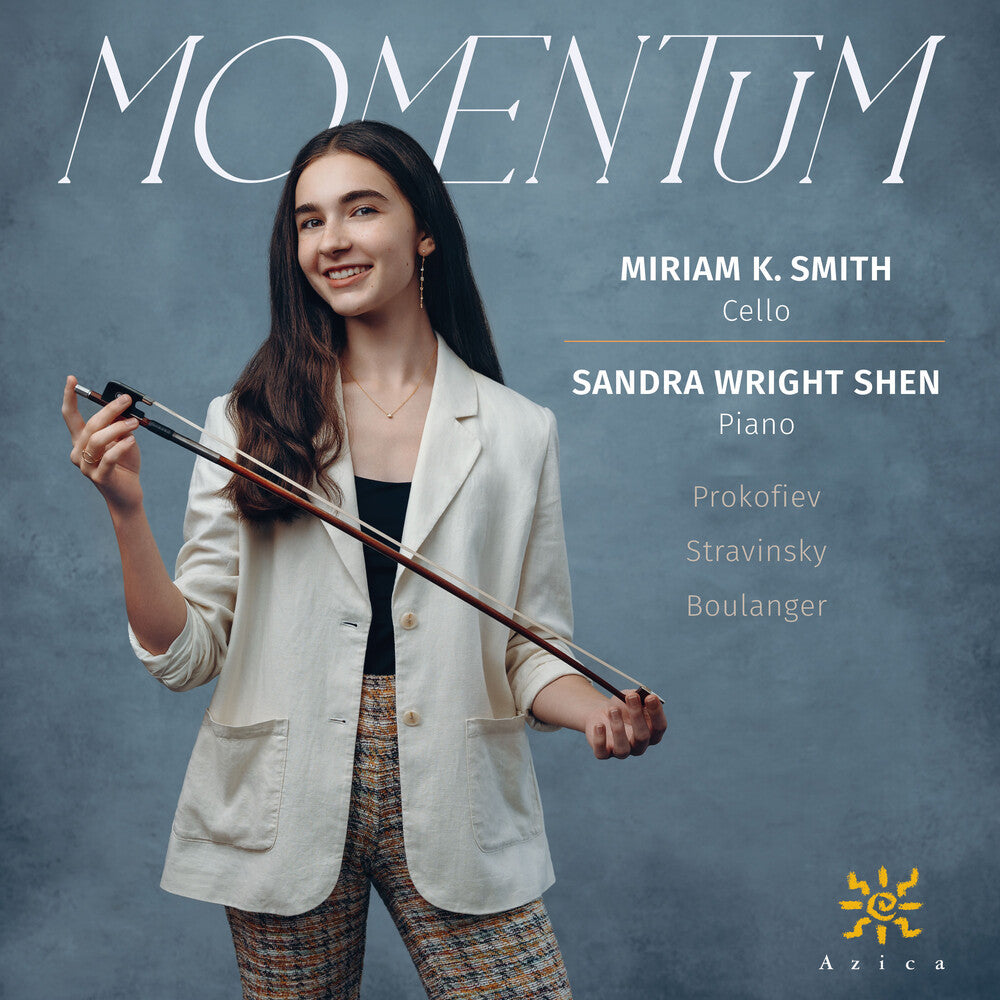 the album cover for Boulanger / Prokofiev / Stravinsky - Momentum