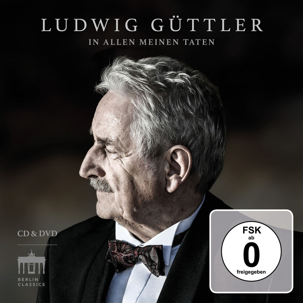 the album cover for Bach / Krebs / Zelenka / Ludwig Guttler - In Allen Meinen Taten (W/Dvd)