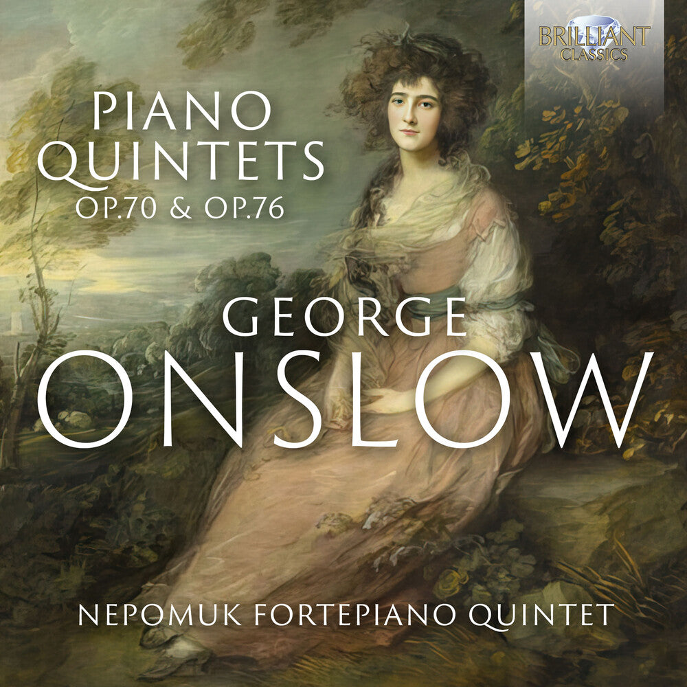 the album cover for Onslow / Nepomuk Fortepiano Quintet - Piano Quintets Op 70 & Op 76