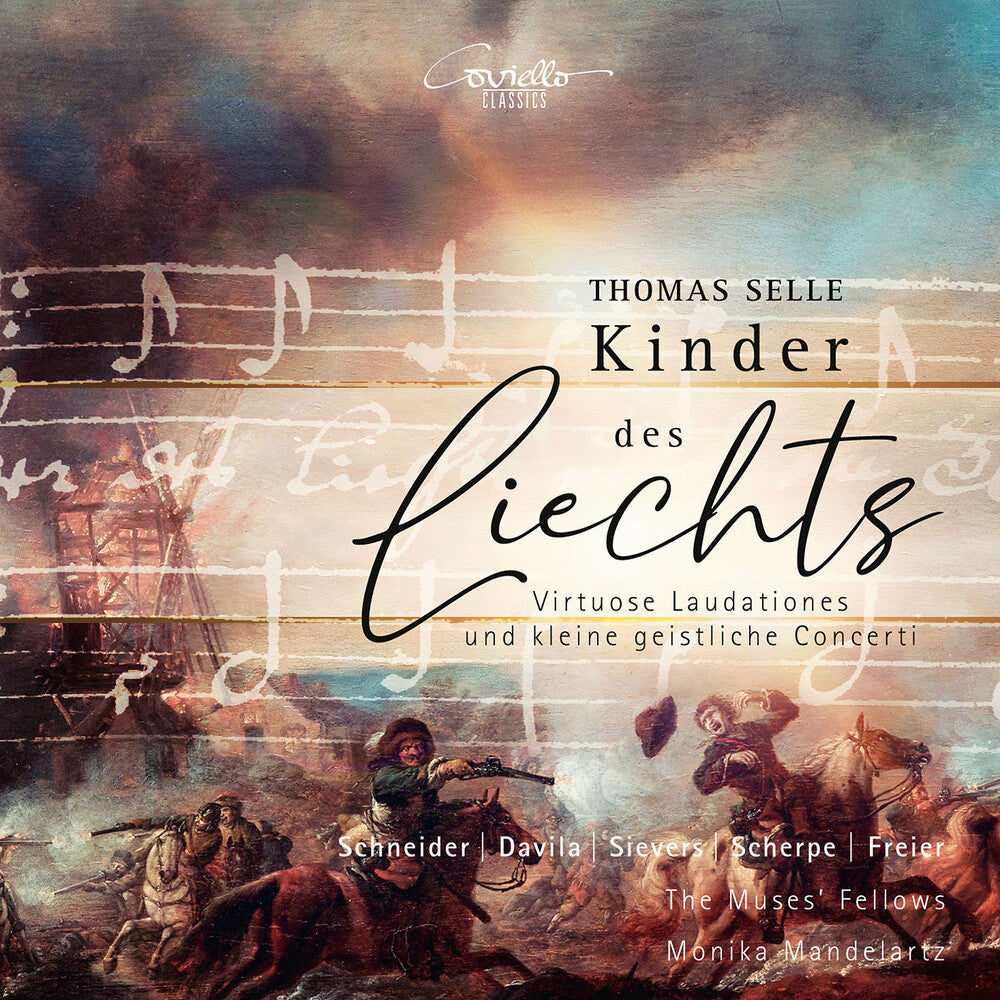 the album cover for Selle / Anne Schneider  / Davila,Pia - Kinder Des Liechts - Virtuose Laudationes