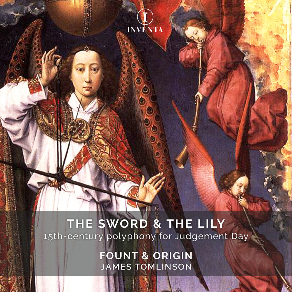 the album cover for Brumel / Martini / Fount & Origin - Brumel Martini Ockeghem And Regis: The Sword And the Lily - 15th Century