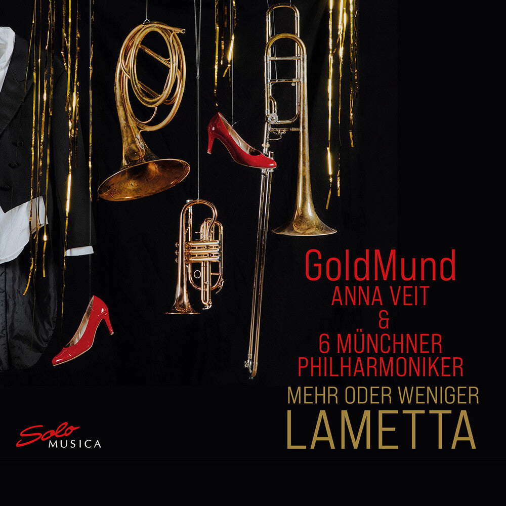 the album cover for Goldmund / Veit, Anna - More or Less Lametta