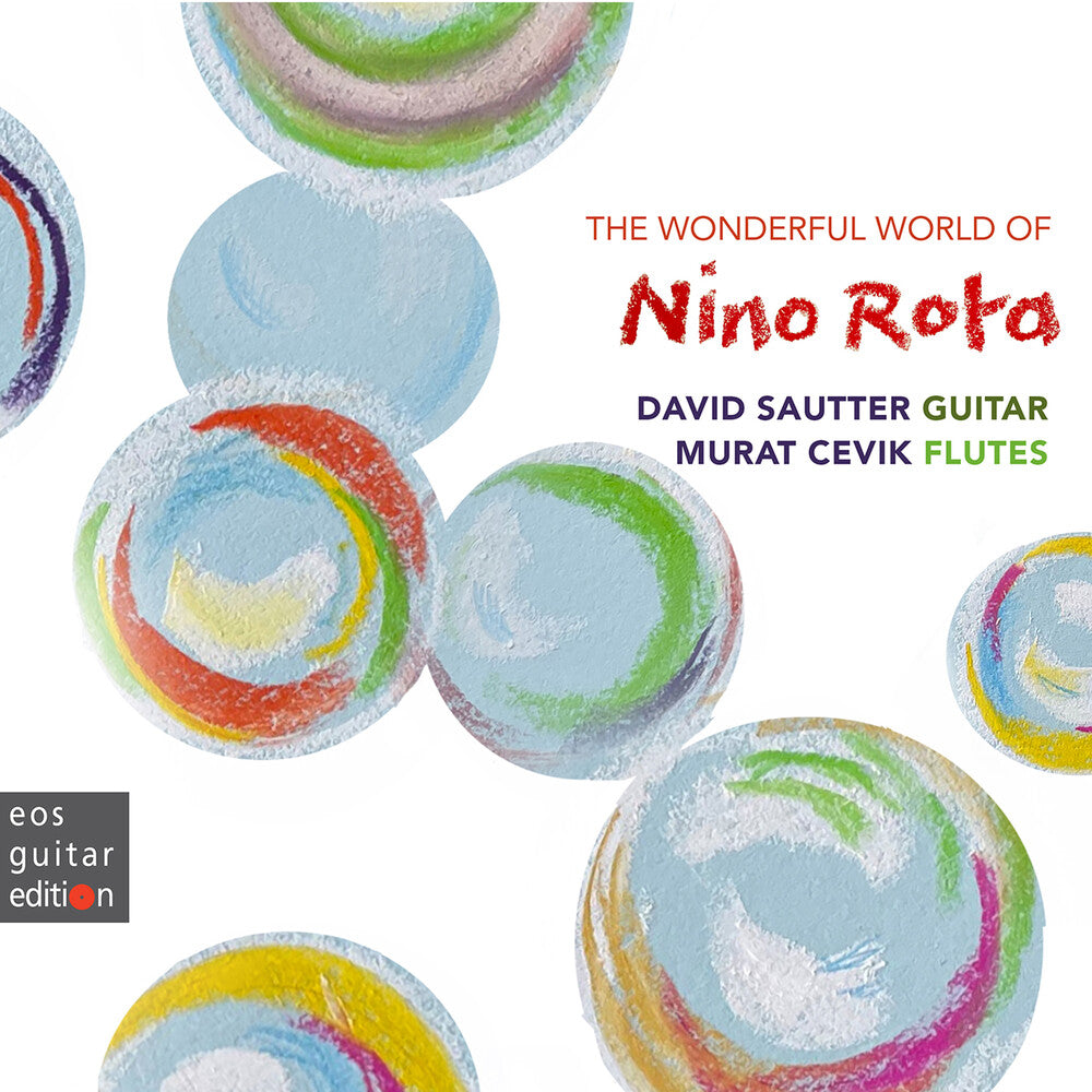 the album cover for Rota / David Sautter  / Cevik,Murat - Wonderful World Of Nino Rota