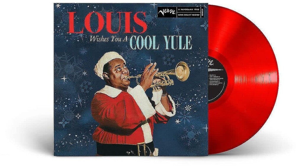 Louis Armstrong - Louis Wishes You a Cool Yule [Red LP] Vinyl Record