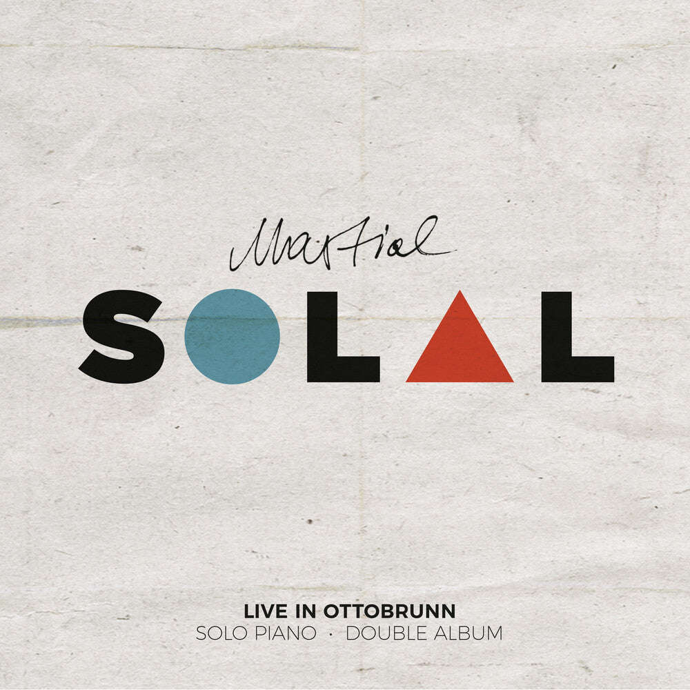 the album cover for Martial Solal - Live In Ottobrunn