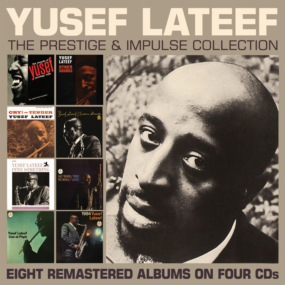 the album cover for Yusef Lateef - Prestige & Impulse Collection