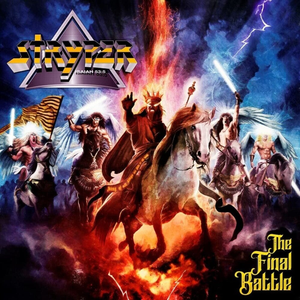 the album cover for Stryper - The Final Battle