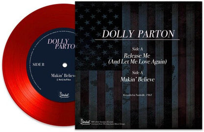 Dolly Parton - Release Me - And Let Me Love Again [7-inch Red] Vinyl Record