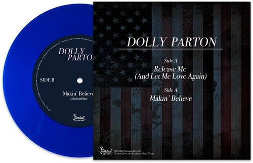 Dolly Parton - Release Me - And Let Me Love Again [7-inch Blue] Vinyl Record
