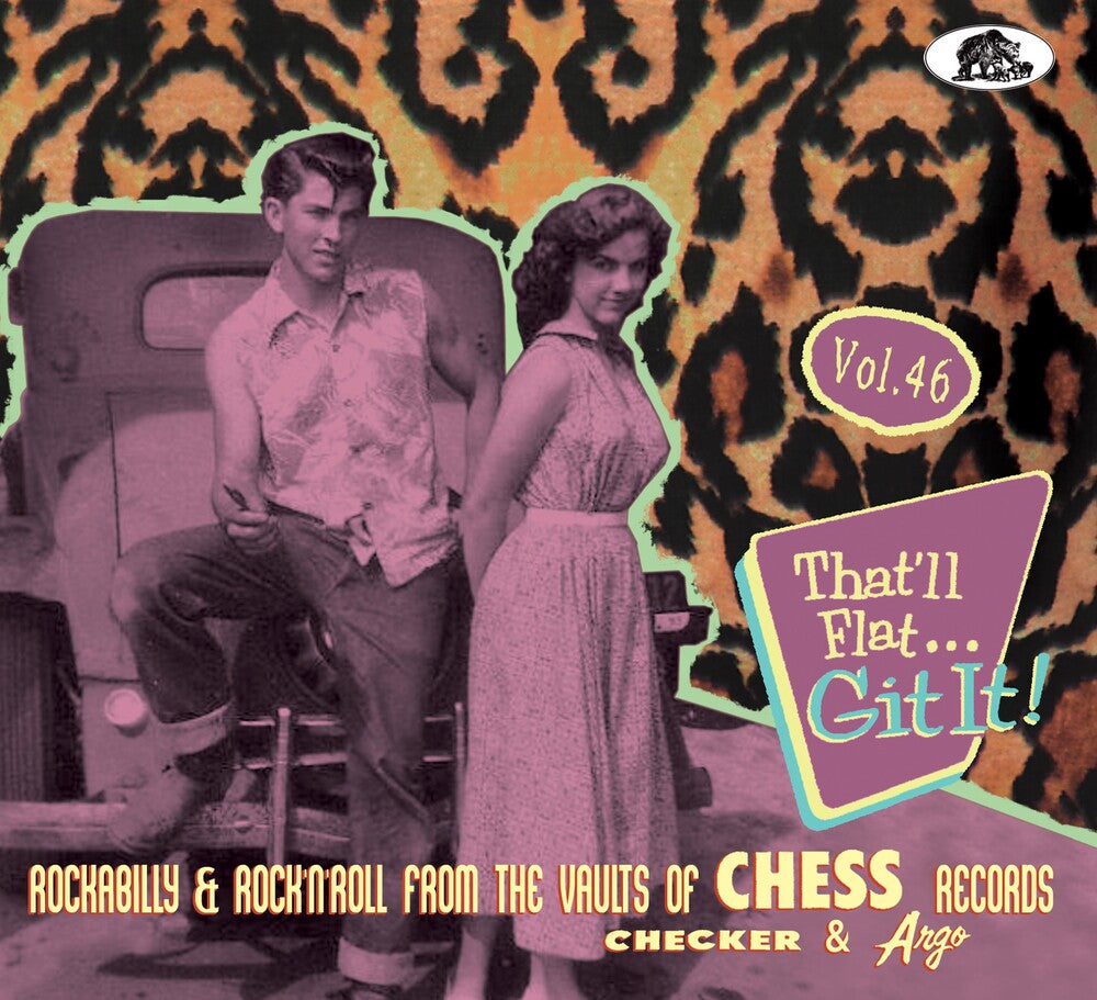 the album cover for That'll Flat Git It Vol. 46: Rockabilly / Various - That'll Flat Git It Vol. 46: Rockabilly / Various