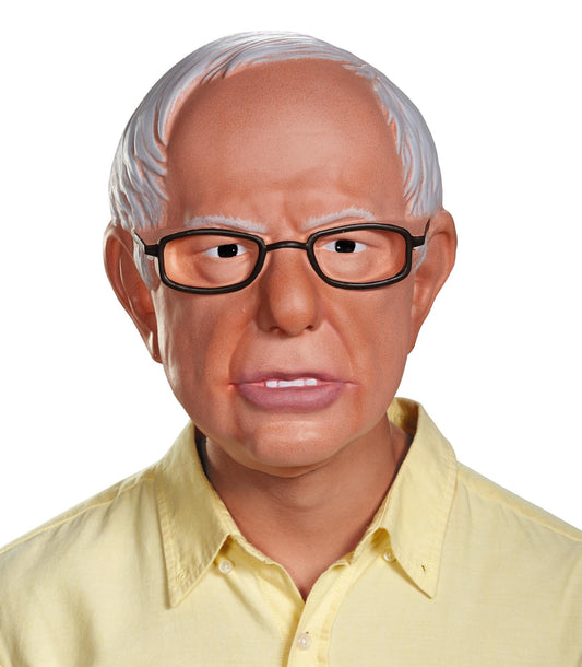 Bernie Sanders 1/2 Vacuform Plastic Mask Adult Costume Accessory