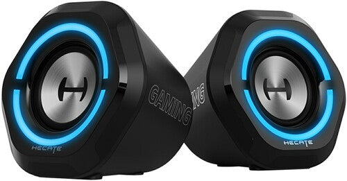 Hecate G1000 Bt 2.0 Rgb Gaming Speakers 10w Black - Hecate G1000 Bt 2.0 Rgb Gaming Speakers 10w Black - Game Accessories