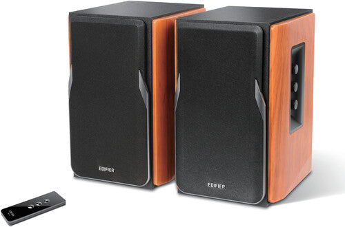 Edifier R1380t 2.0 Bookshelf Speakers 42 Watts Brw - Edifier R1380t 2.0 Bookshelf Speakers 42 Watts Brw - Speakers