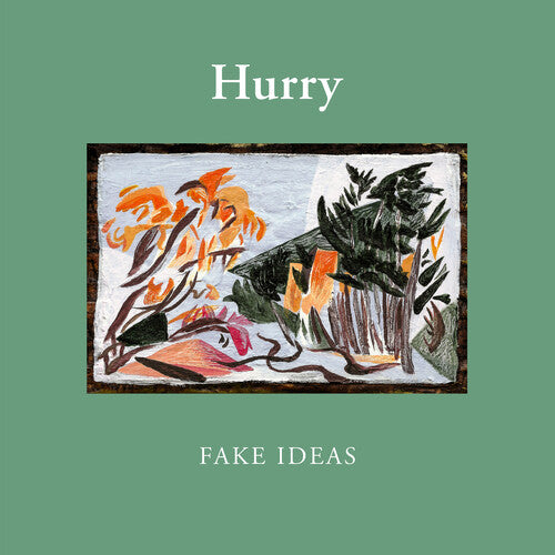 Hurry - Fake Ideas - Olive Green Vinyl Record