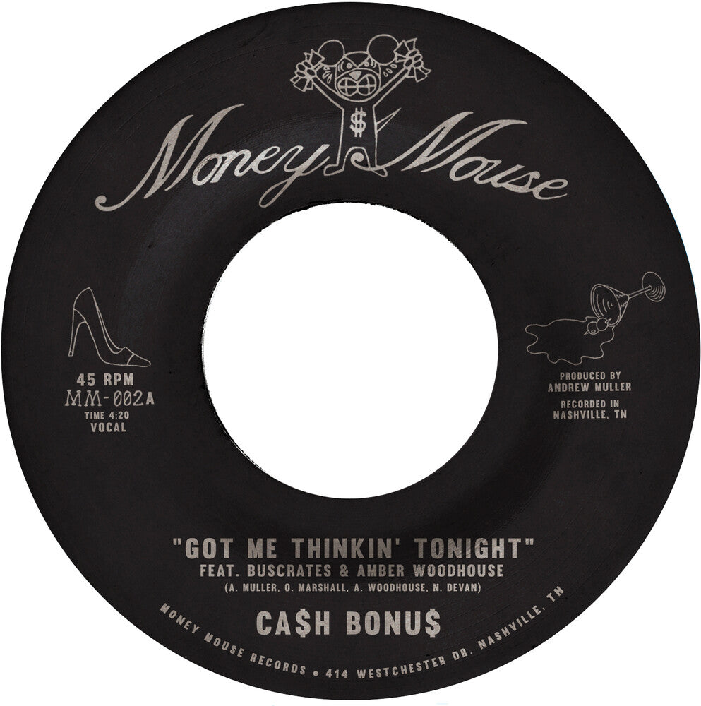 the album cover for Ca$H Bonus - Got Me Thinkin' Tonight / Joy & Pain - Silver