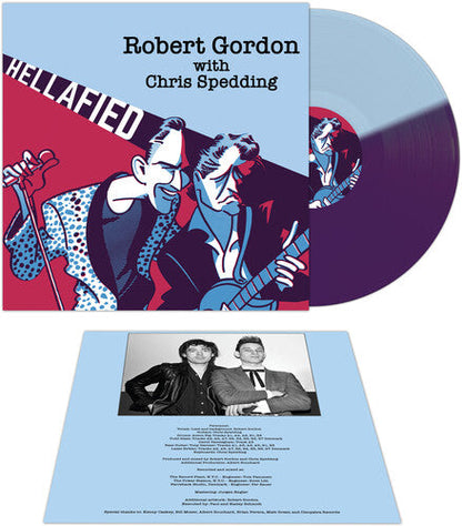 Robert Gordon - Hellafied - Blue/purple Vinyl Record