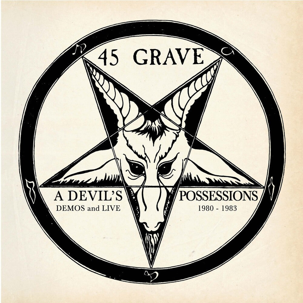 45 Grave - Devil's Possessions - Demos & Live 1980-1983 (Gol) [LP] Vinyl Record