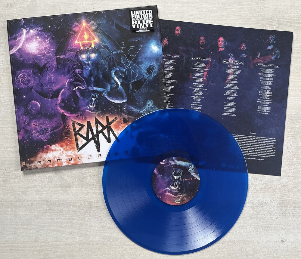 Rambler of Aeons - Transparent Blue [LP] Vinyl Record