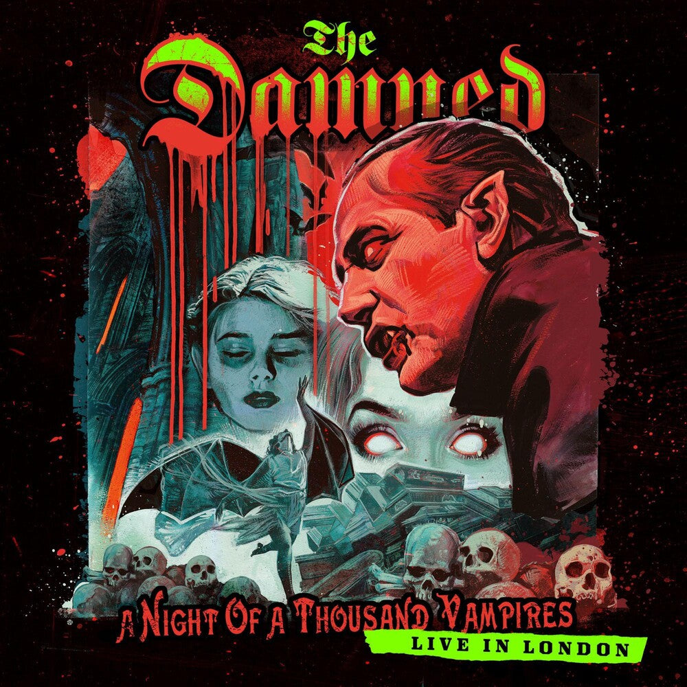 The Damned - A Night of a Thousand Vampires [Limited Edition Crystal Clear 2LP] Vinyl Record