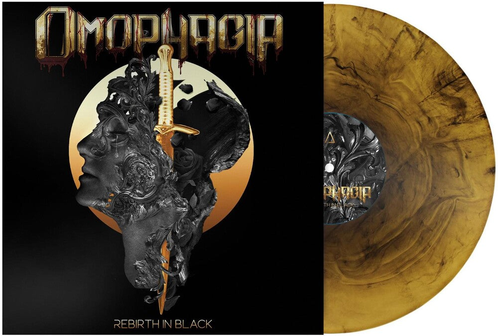 Omophagia - REBIRTH IN BLACK [LP] Vinyl Record