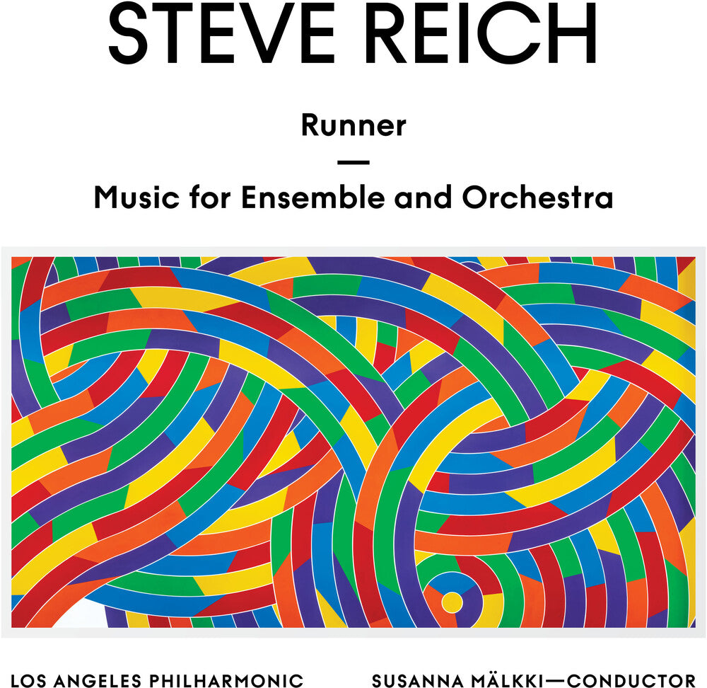 Los Angeles Philharmonic, Susanna Mälkki - Steve Reich: Runner / Music for Ensemble & Orchestra [LP] Vinyl Record
