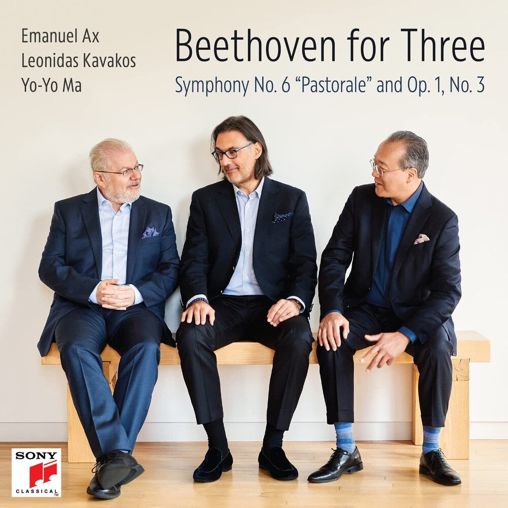 Beethoven For Three: Symphony 6 & Op 1 No 3 Music CD