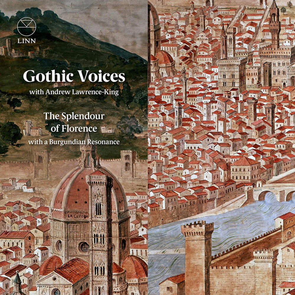 the album cover for Dufay / Ockeghem / Gothic Voices - Splendour Of Florence With A Burgundian Resonance