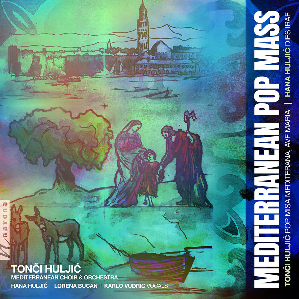 the album cover for Huljic / Mediterranean Choir - Mediterranean Pop Mass