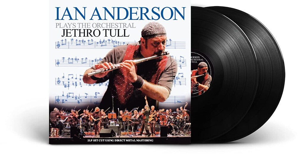 the album cover for Ian Anderson - Plays The Orchestral Jethro Tull (With Frankfurt Neue Philharmonie Or)
