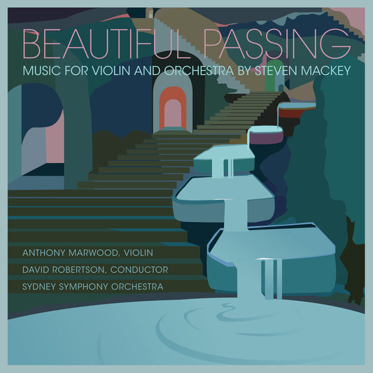 the album cover for Anthony Marwood - Beautiful Passing - Music For Violin & Orchestra