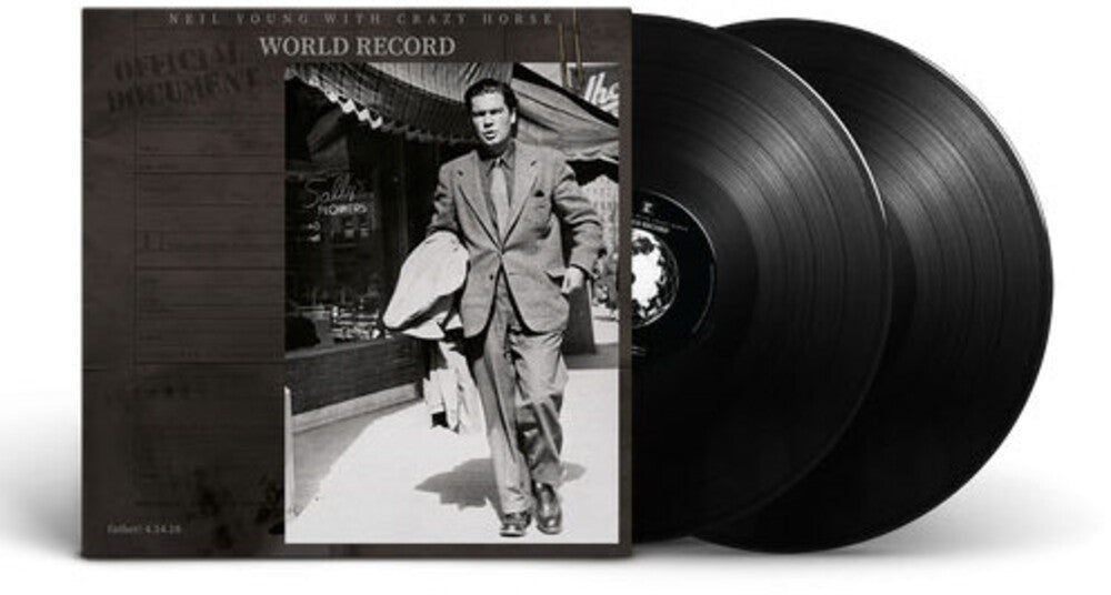 Neil Young with Crazy Horse - World Record [2LP] Vinyl Record