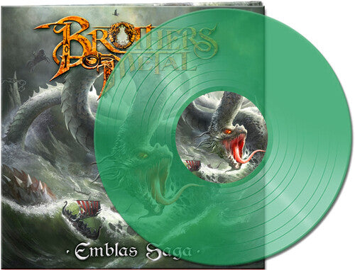 Brothers of Metal - Emblas Saga (Green) Vinyl Record