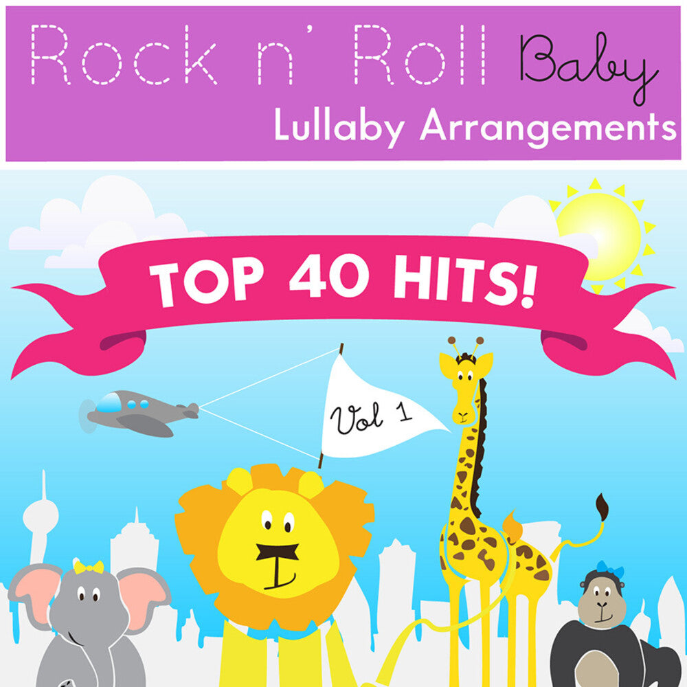 Top 40 Hits, Lullabies Vol. 1 (Various Artist) Music CD