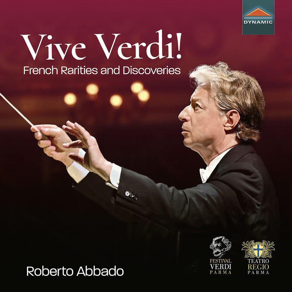 the album cover for Verdi / Orchestra Of Teatro Comunale Di Bologna - French Rarities & Discoveries