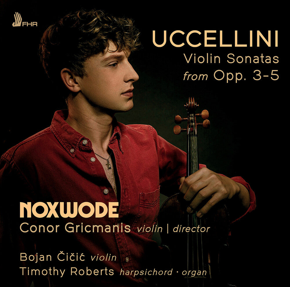 the album cover for Uccellini / Gricmanis / Cicic - Violin Sonatas From Op. 3 5