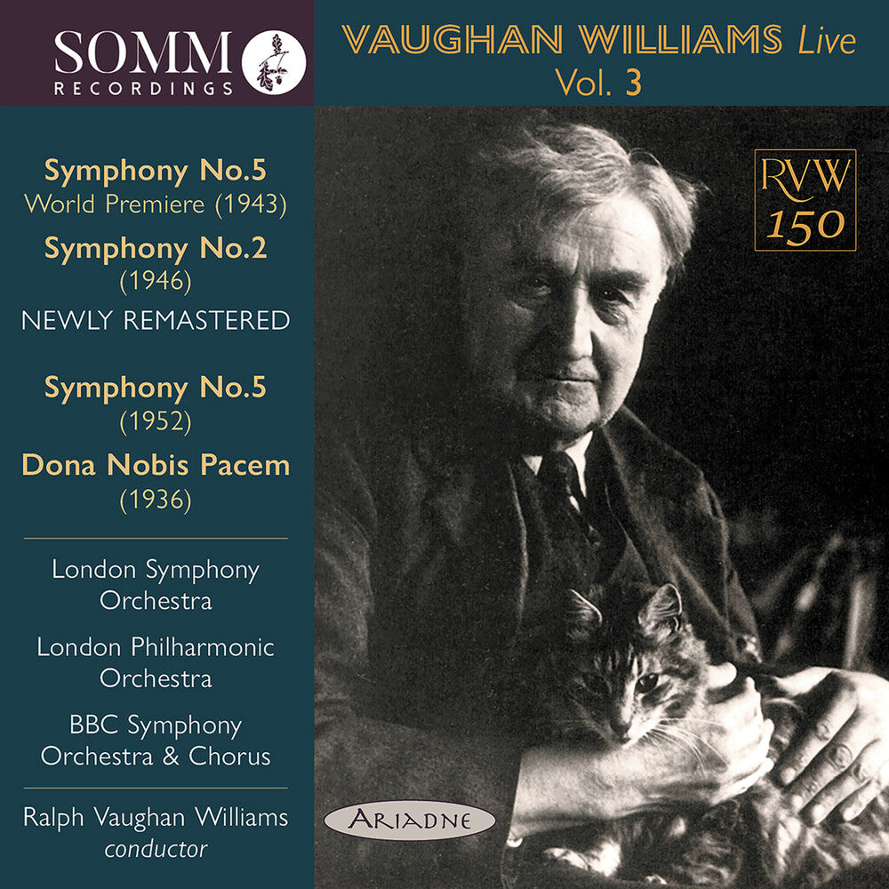 the album cover for Vaughan Williams / Lso / London Phil Orch - Live Vo. 3