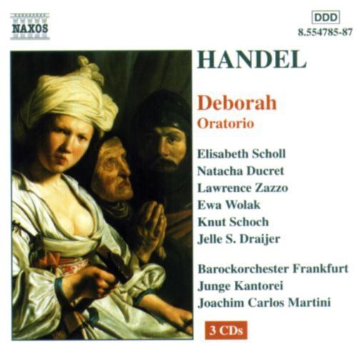 the album cover for Joachim Carlos Martini - Deborah Oratorio