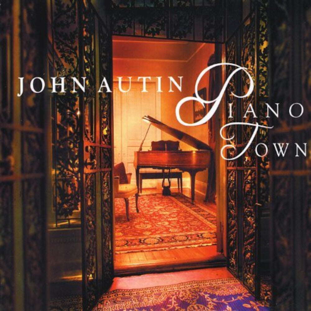 the album cover for John Autin - Piano Town