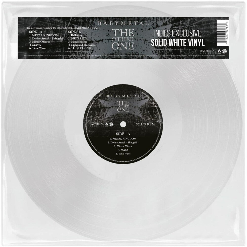 BABYMETAL - THE OTHER ONE [Indie Exclusive Limited Edition Solid White LP] Vinyl Record