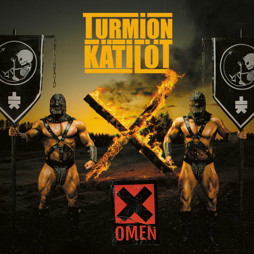 the album cover for Turmion Kätilöt - Omen X (Mod)