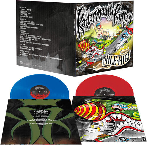 Kottonmouth Kings - Mile High - Red/blue Vinyl Record