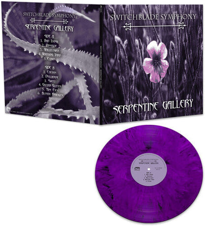 Switchblade Symphony - Serpentine Gallery - Purple Marble Vinyl Record