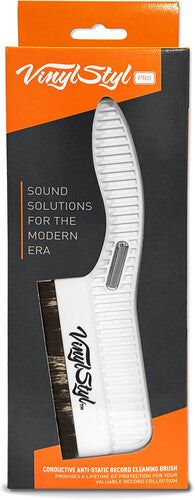 Vinyl Styl Vsa019 Prem Antistatic Record Brush Wh - Vinyl Styl Vsa019 Prem Antistatic Record Brush Wh - Vinyl Accessories
