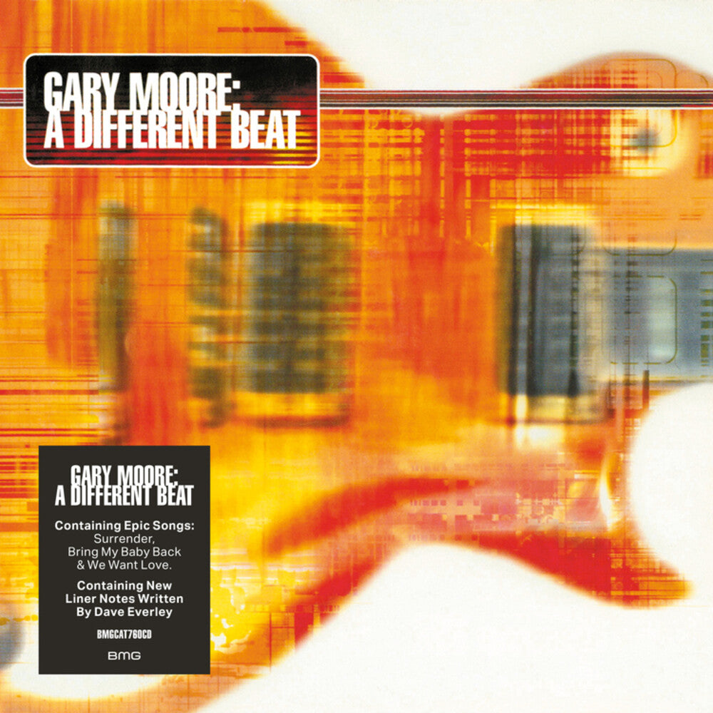 the album cover for Gary Moore - A Different Beat