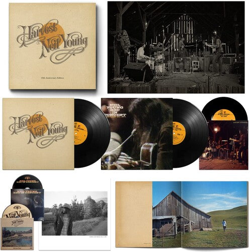 Neil Young - Harvest (50th Anniversary Edition) [2LP + 7-inch + 2DVD] Vinyl Record