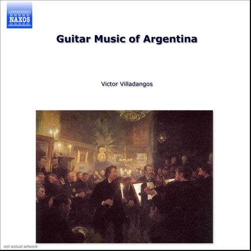 the album cover for VICTOR VILLADANGOS - Guitar Music of Argentina