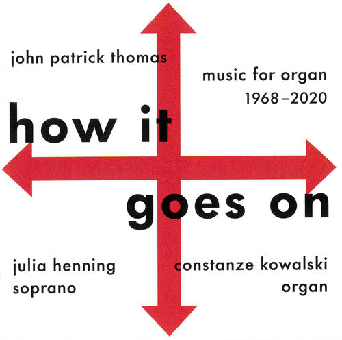 Thomas,john Patrick - How It Goes On - Music CD