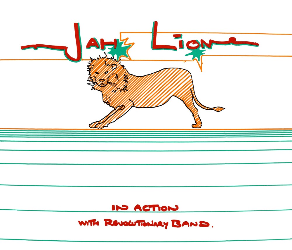 Jah Lion - In Action With The Revolutionary Band [LP] Vinyl Record